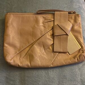 Vince Camuto Blush Tan Clutch